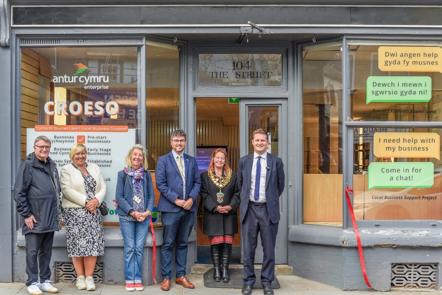 Opening of the Antur Cymru Business Support Hub in Brecon