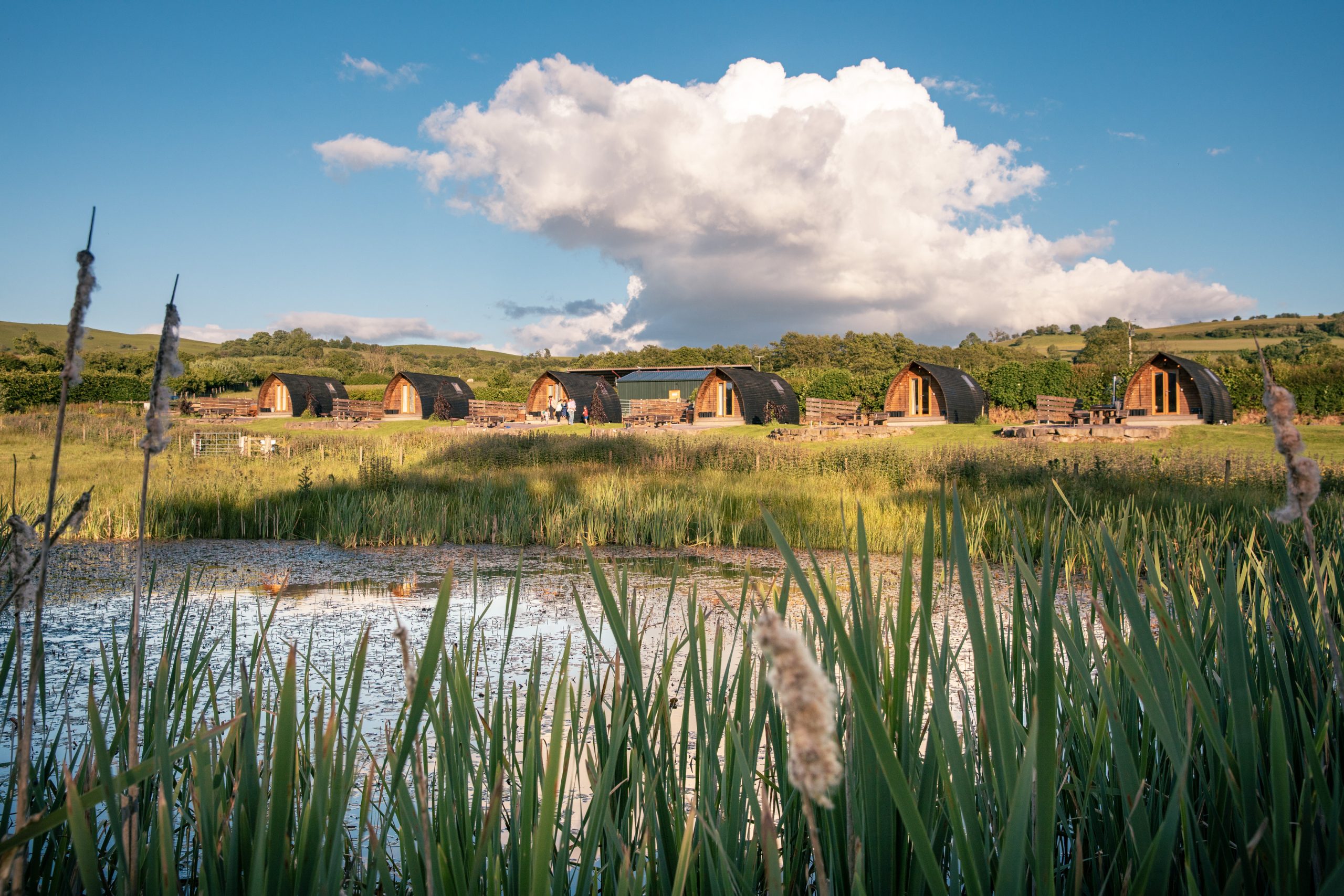 Glamping stay in Bannau Brycheiniog (Brecon Beacons) National Park