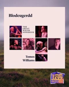 Tomos Williams and Blodeugerdd at Theatr Brycheiniog during Brecon Jazz Festival