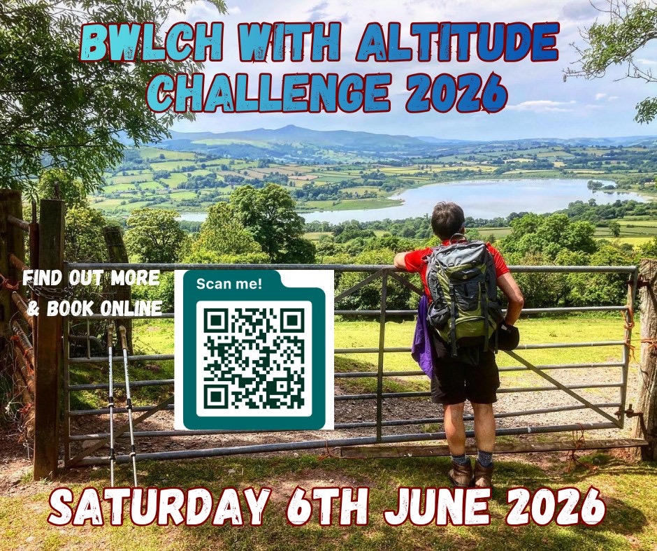 Hiking event in Bannau Brycheiniog near Llangorse Lake