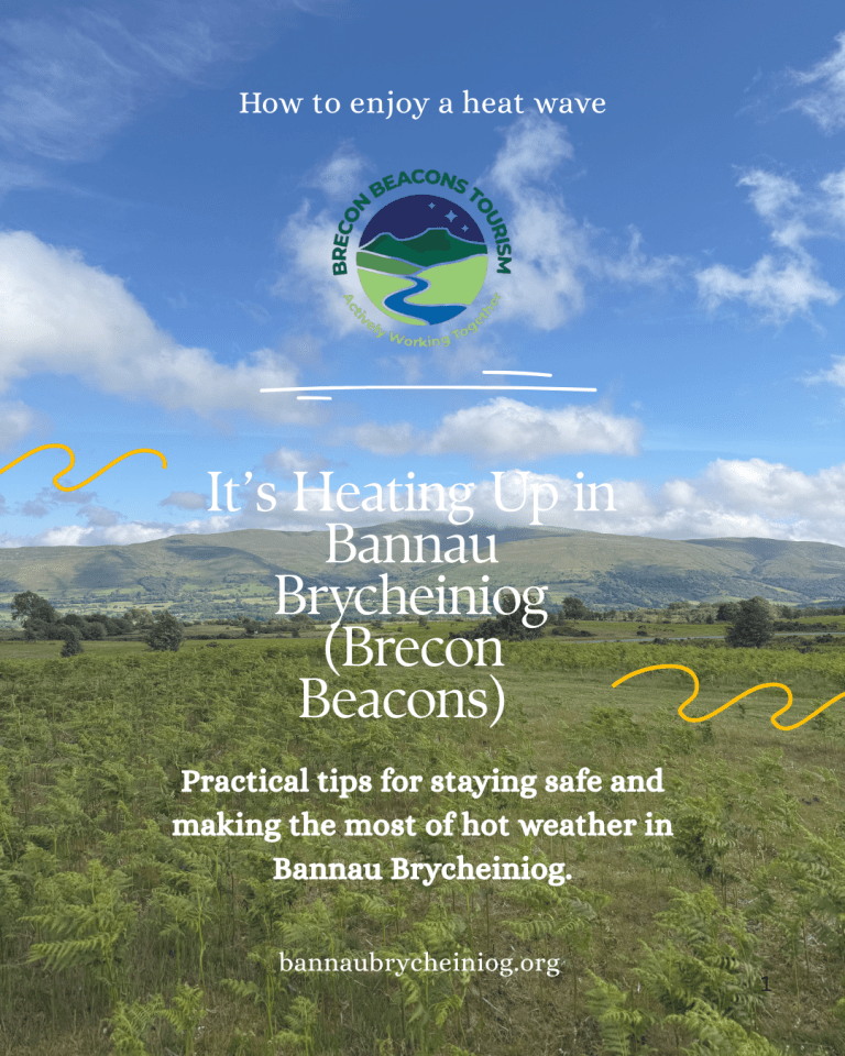 Hot Weather Advice for Visiting Bannau Brycheiniog