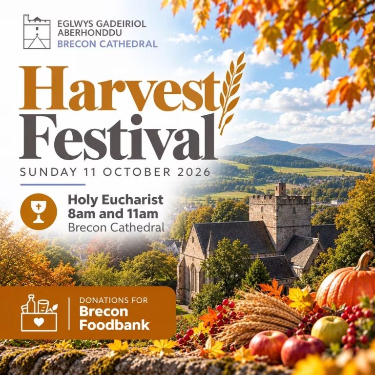 Harvest Festival at Brecon Cathedral