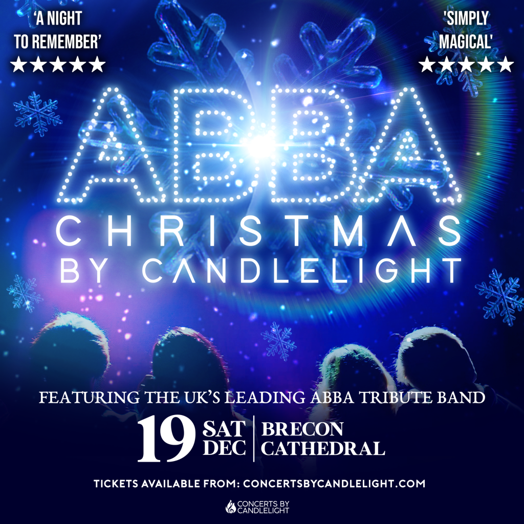 ABBA Christmas by Candlelight tribute concert at Brecon Cathedral